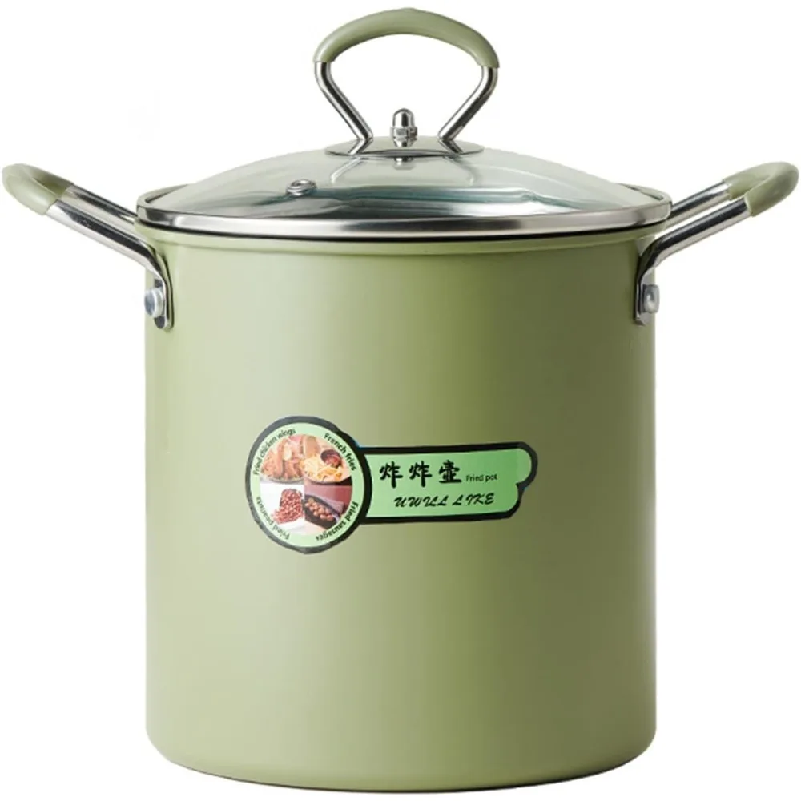 Home Cooking In French - 1Pcs 3L Fryer Pot with Basket
