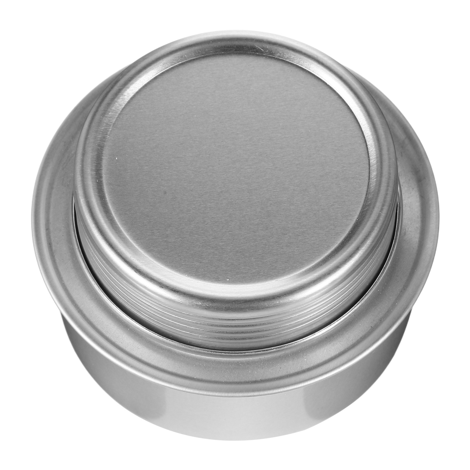 Home Cooking Heater - Aluminum Alcohol Stove 100ml Silver Lightweight