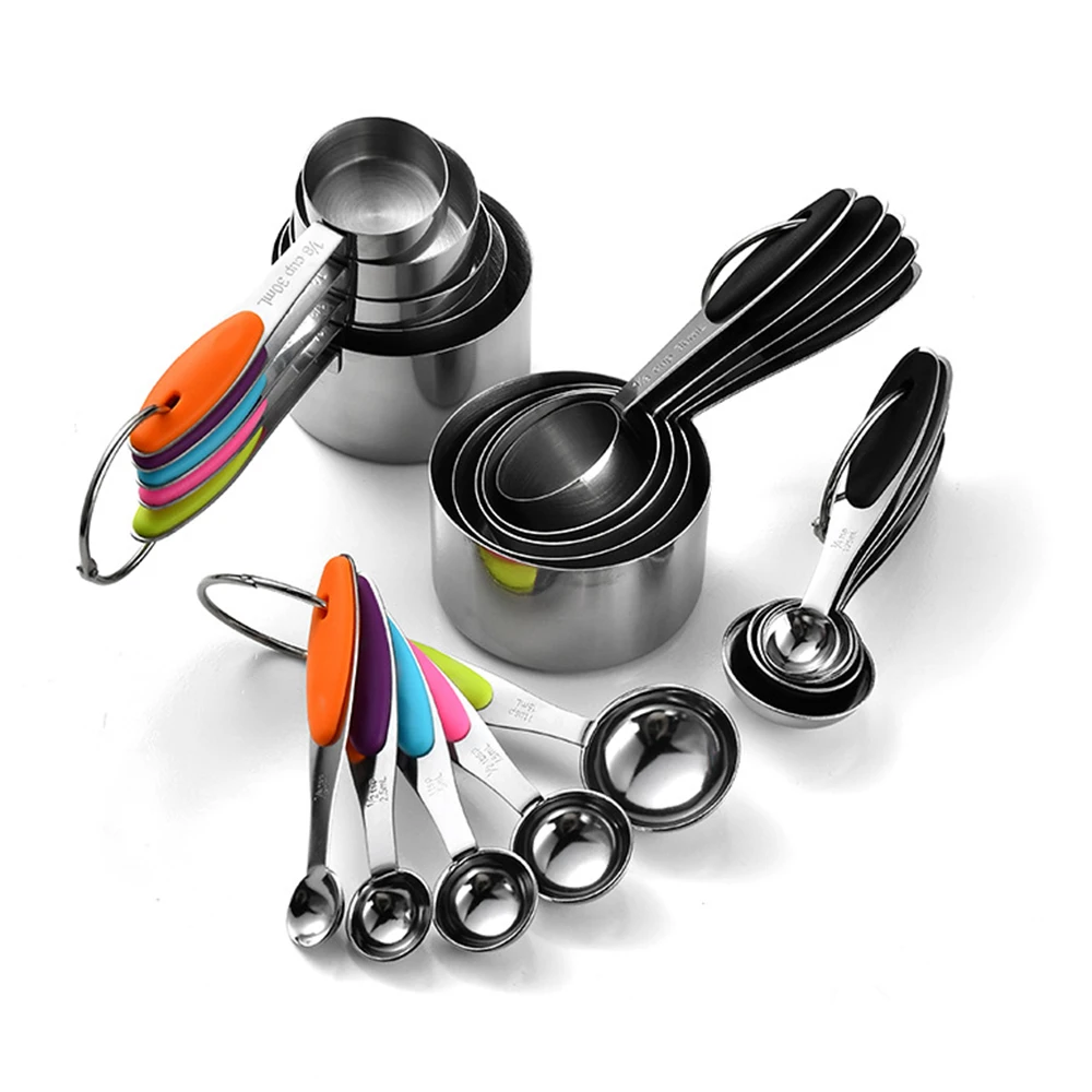 5/10Pcs Stainless Steel Measur - Home Cooking Help 评论和价格