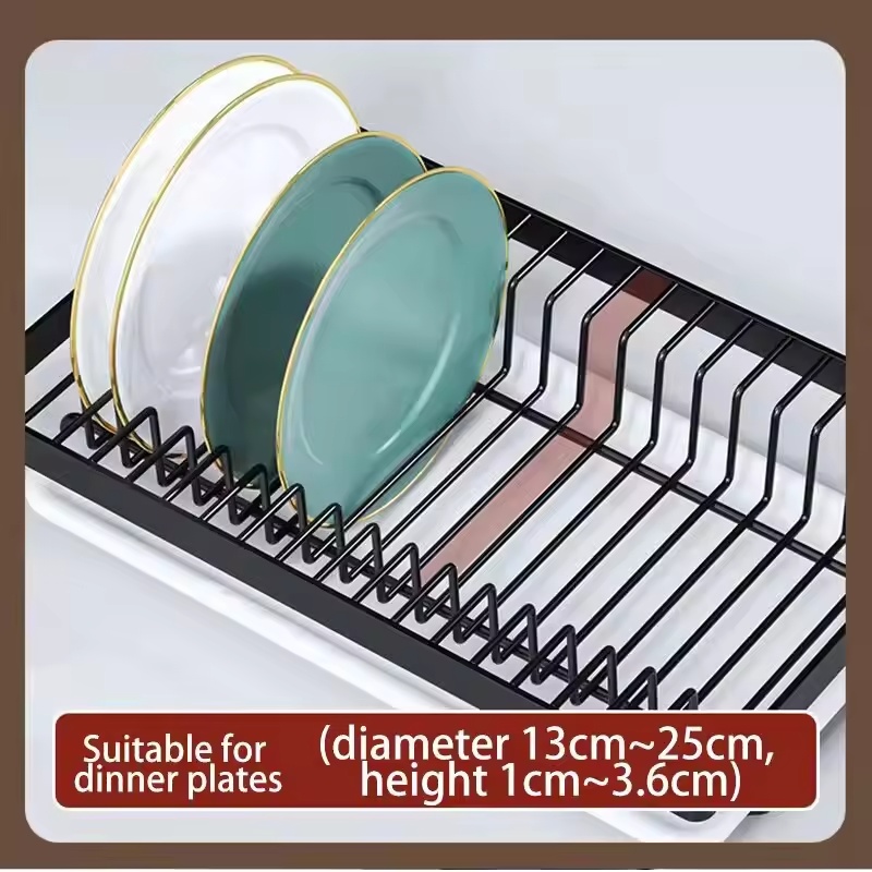 Dish Drying Rack 3-Tier Compac - Home Cooking Utensil Set 评论和价格
