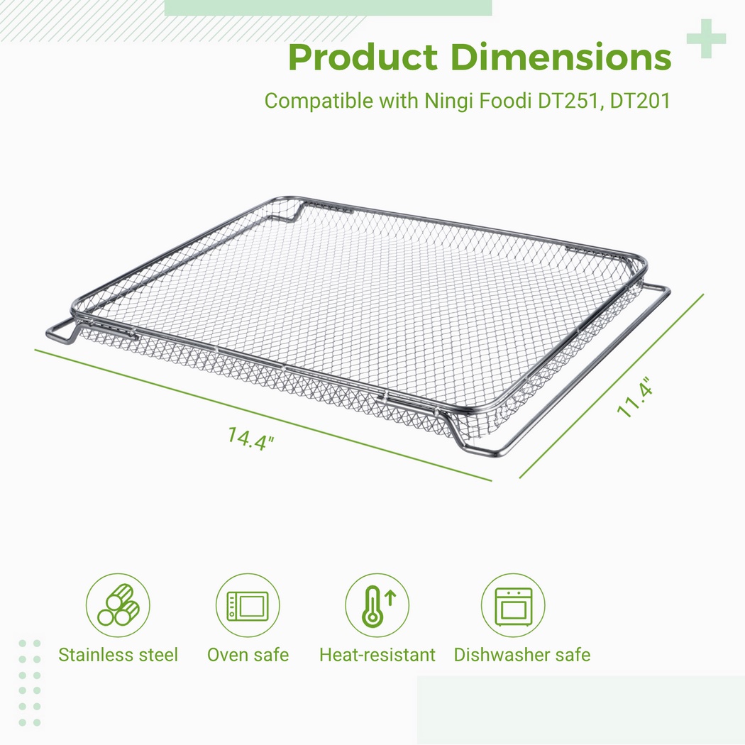Air Fryer Oven Basket Stainles - Ninja Air Fryer Dt201 评论和价格