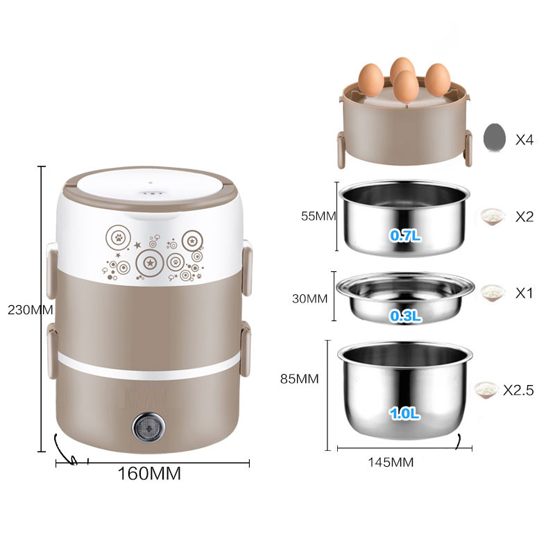 220V Stainless Steel Electric  - Home Cooking Heater 评论和价格