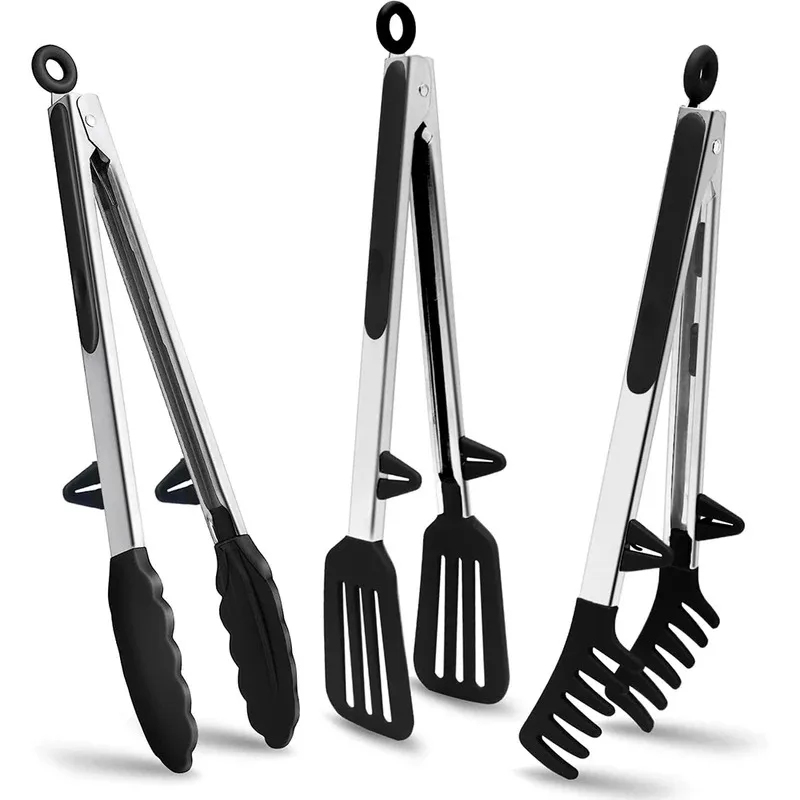 3pcs Silicone Kitchen Cooking  - Home Cooking Utensil Set 评论和价格