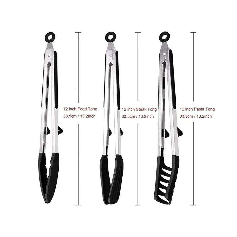 3pcs Silicone Kitchen Cooking  - Home Cooking Utensil Set 评论和价格