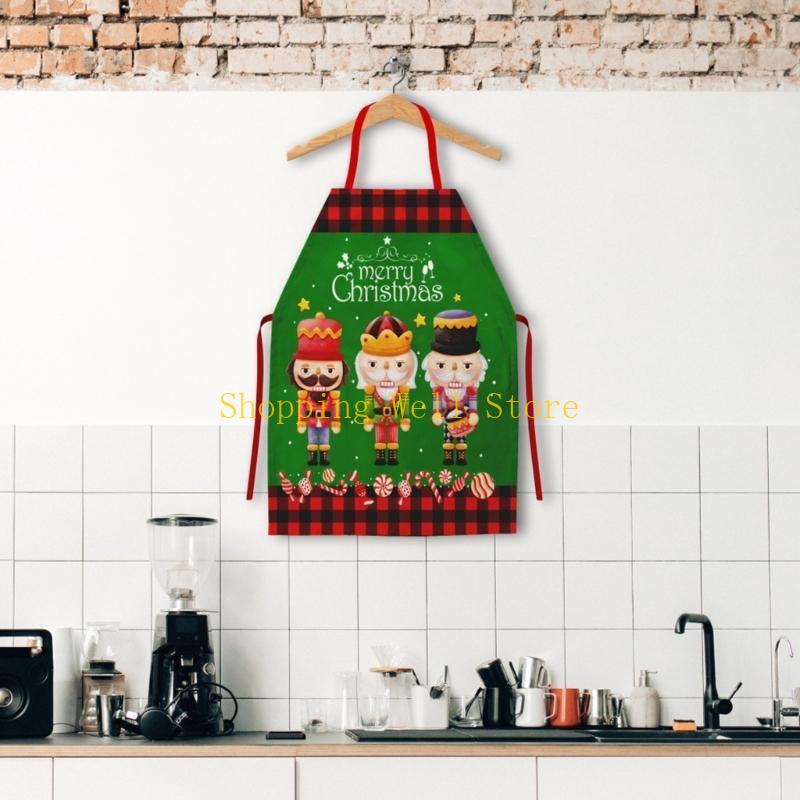 KX4B Christmas Apron for Home  - Home Cooking Show 评论和价格