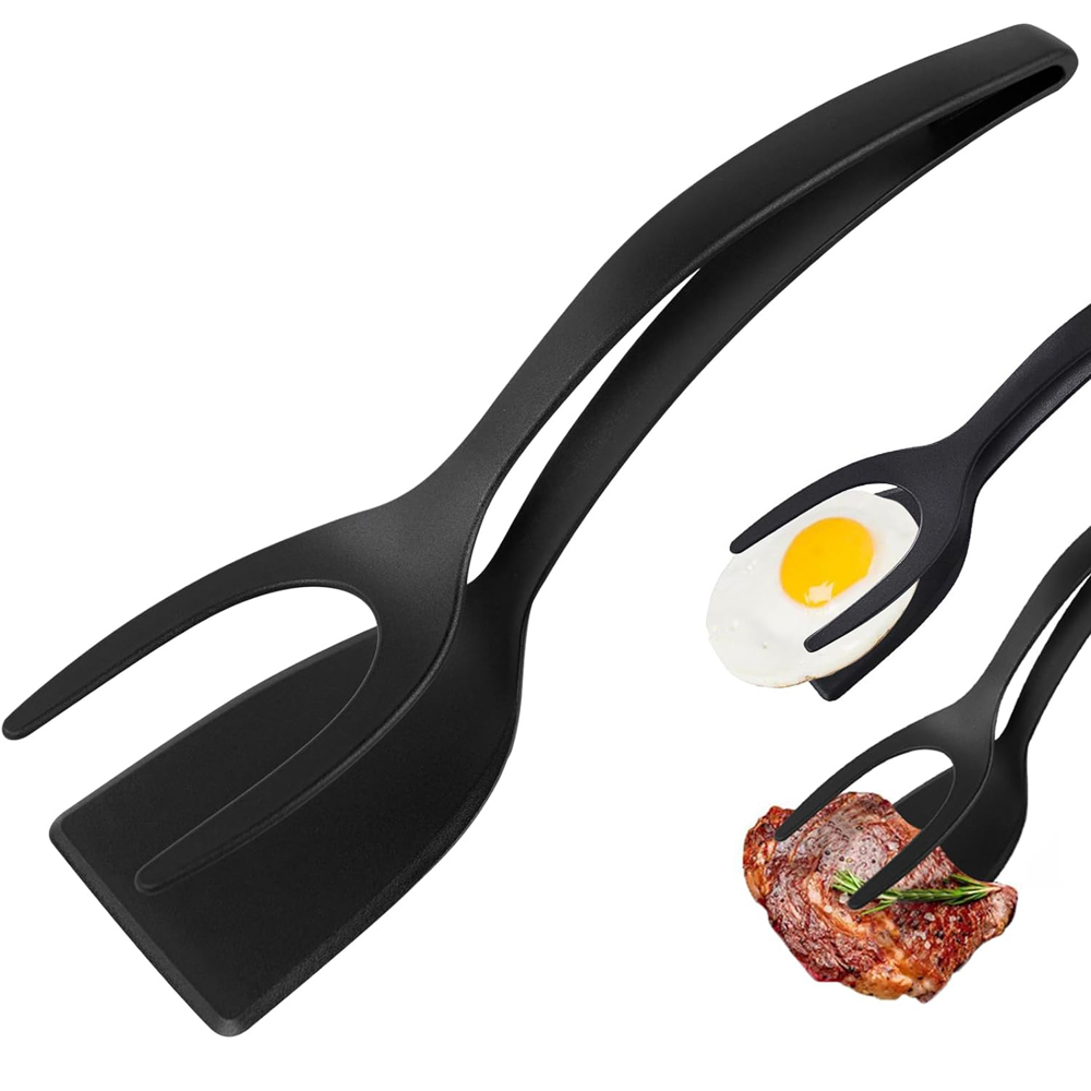 2 in 1 Grip Flip Spatula Clamp - Home Cooking In French 评论和价格