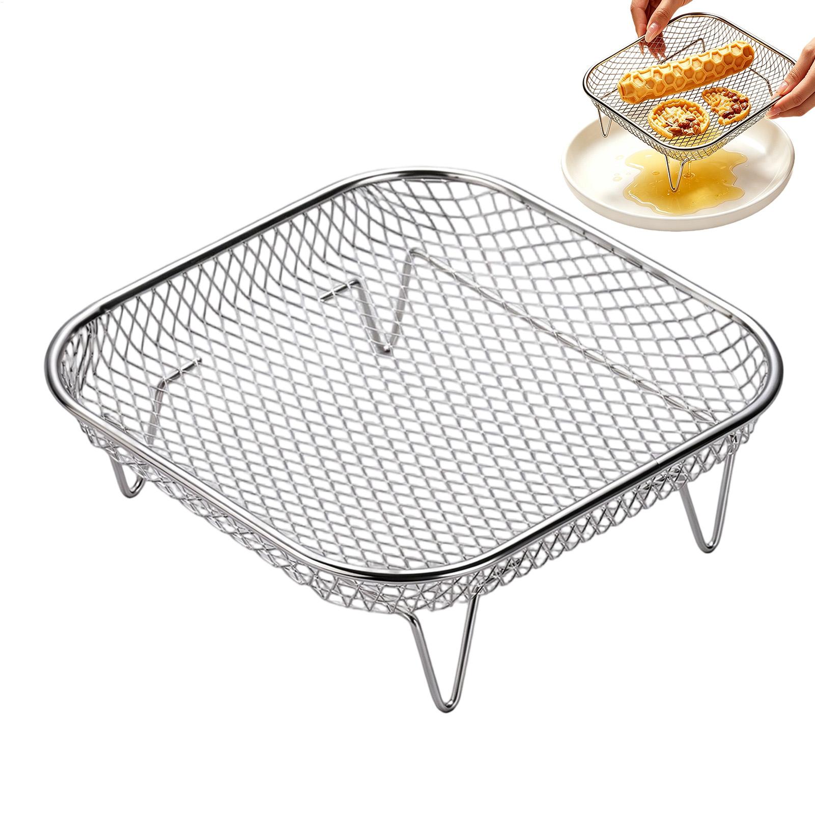 Air Fryer Rack Square Food Gra - Home Cooking Show 评论和价格
