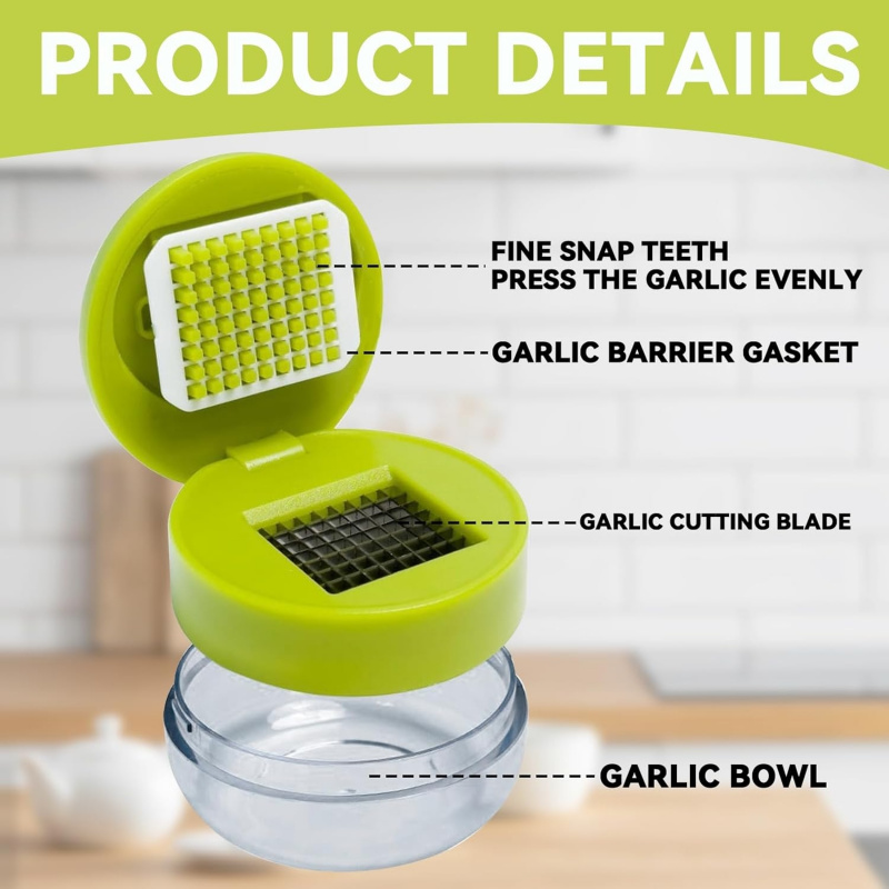 Garlic Mincer for Kitchen Easy - Home Cooking Help 评论和价格