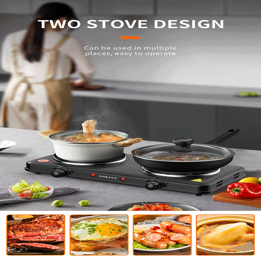 2000W High Power Dual Pot Elec - Hot Pot Portable Dual 评论和价格