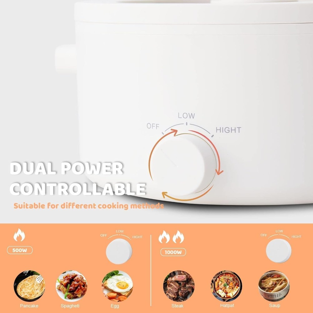 Electric Hot Pot, 3L Portable  - Hot Pot Portable Dual 评论和价格