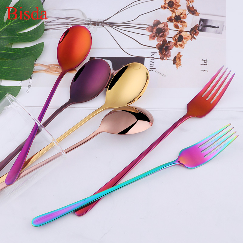 2 Pcs/set Dinner Fork Stainles - Home Cooking Utensil Set 评论和价格