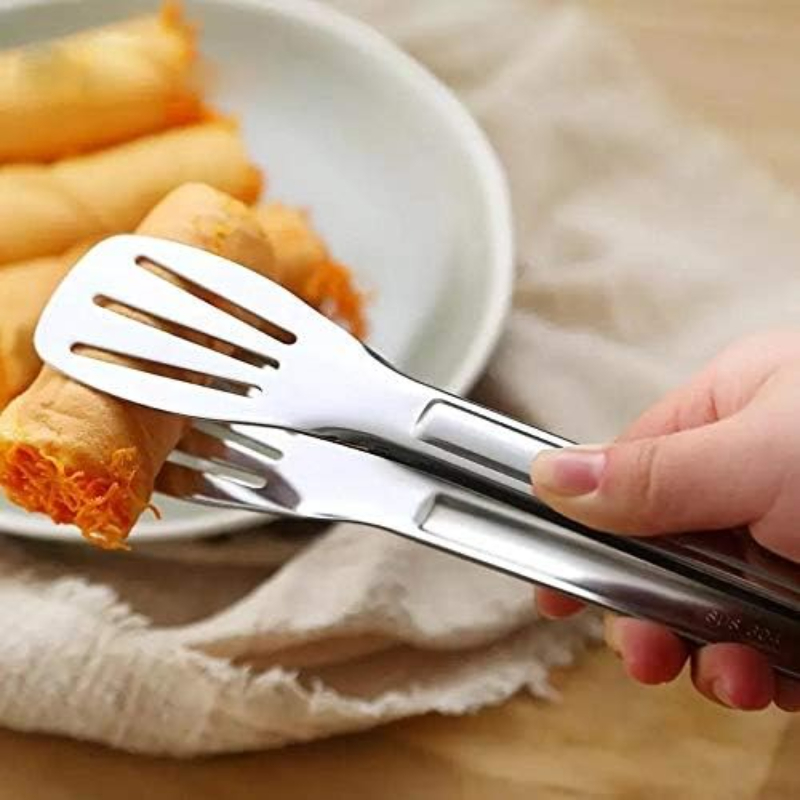 Stainless Steel Food Tongs Kit - Home Cooking Help 评论和价格
