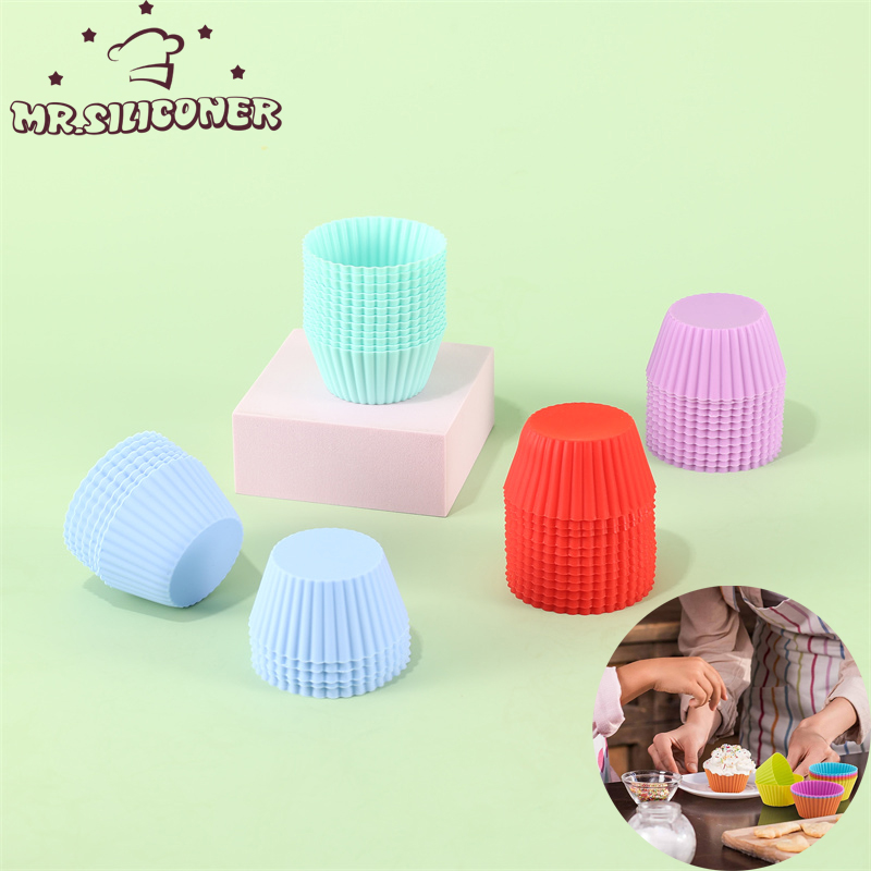 6Pcs/Set Silicone Cake Mold Ro - Home Cooking Help 评论和价格