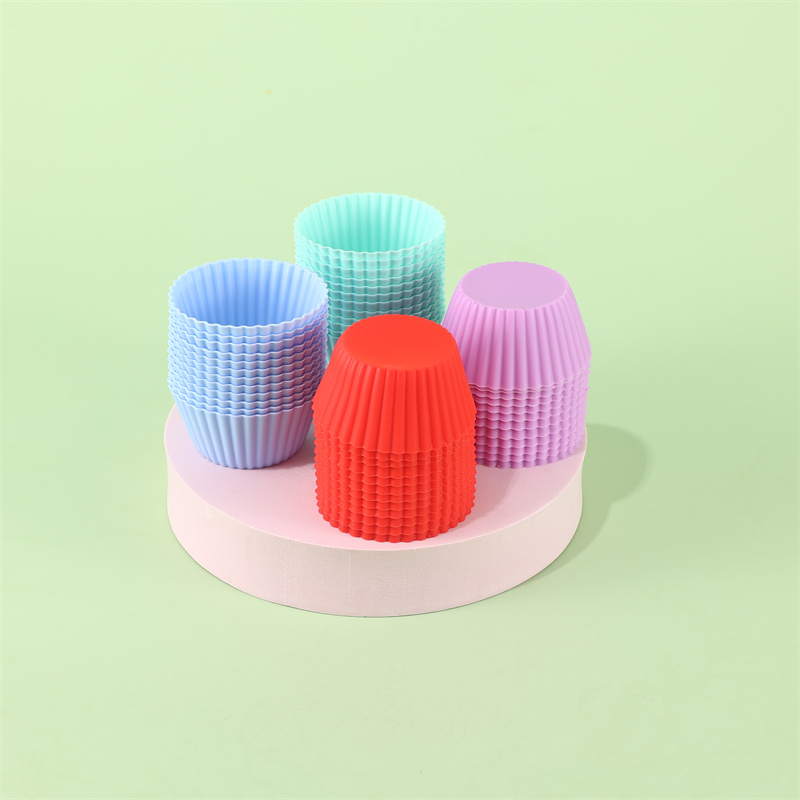 6Pcs/Set Silicone Cake Mold Ro - Home Cooking Help 评论和价格