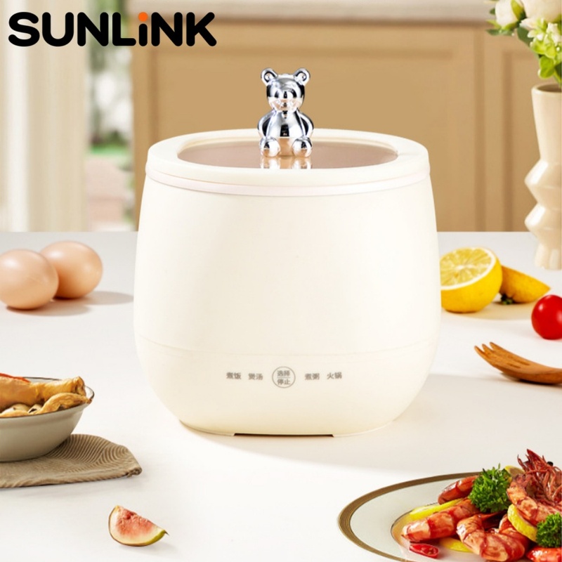 1pc 1.8L Mini Electric Cooker  - Hot Pot Portable Dual 评论和价格