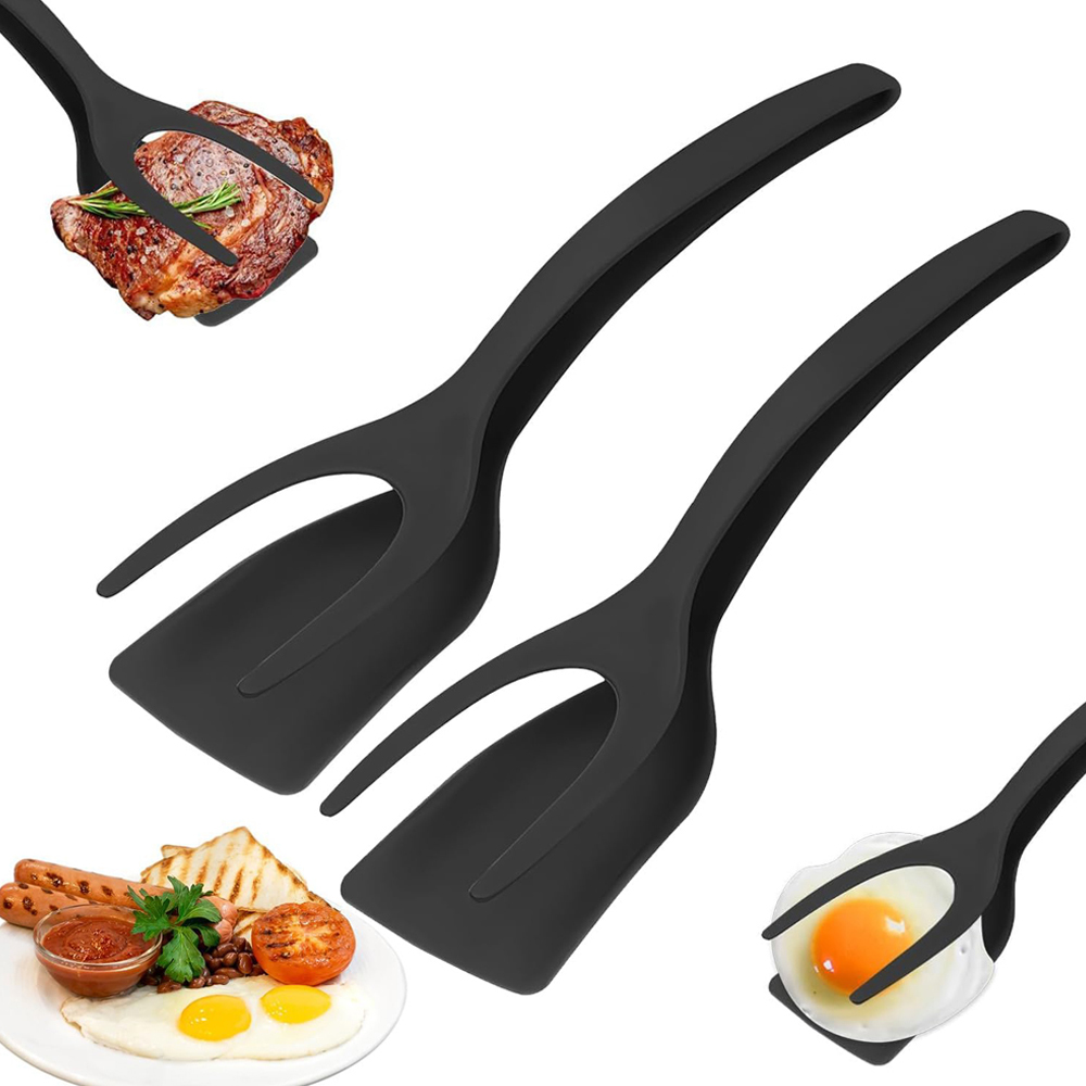 2 in 1 Grip Flip Spatula Clamp - Home Cooking In French 评论和价格