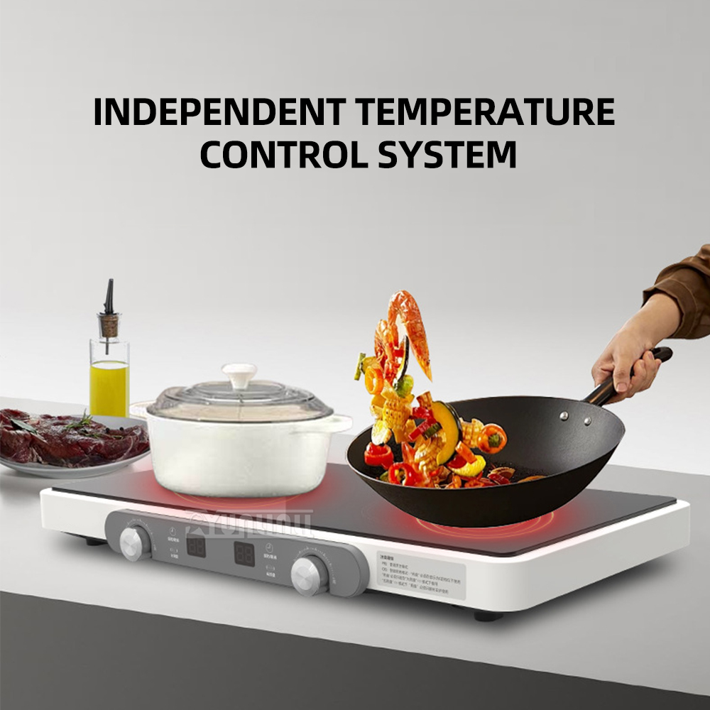 Double Induction Cooker Kitche - Hot Pot Portable Dual 评论和价格