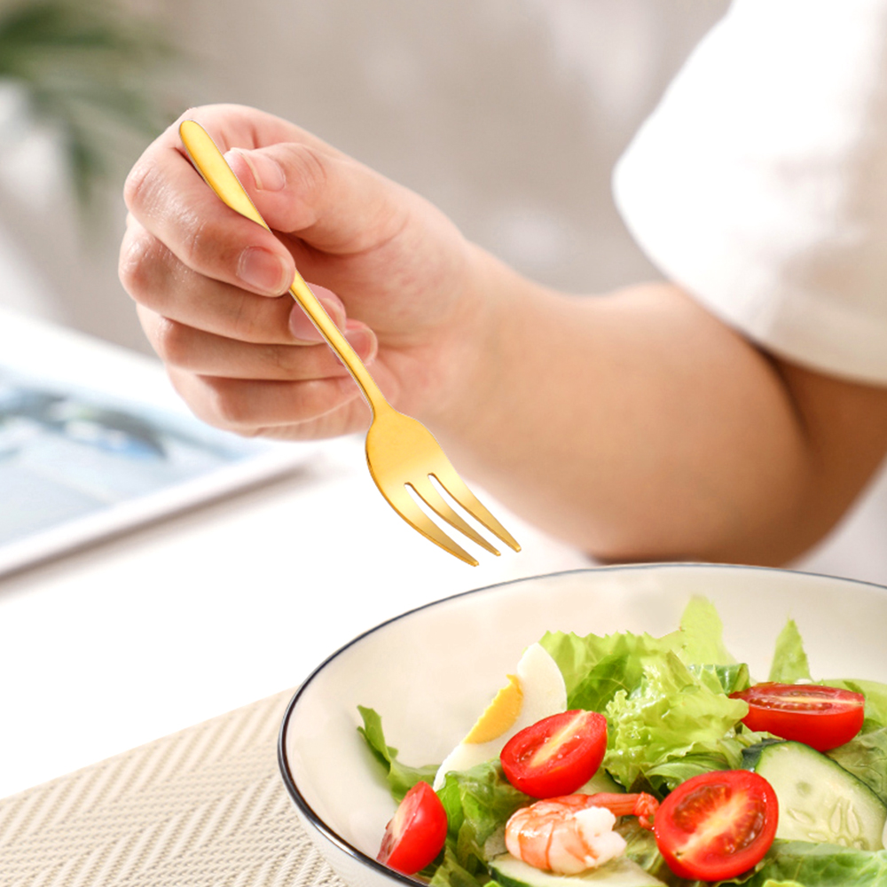 1/4/5/6Pcs Tea Forks Fruit For - Home Cooking Utensil Set 评论和价格