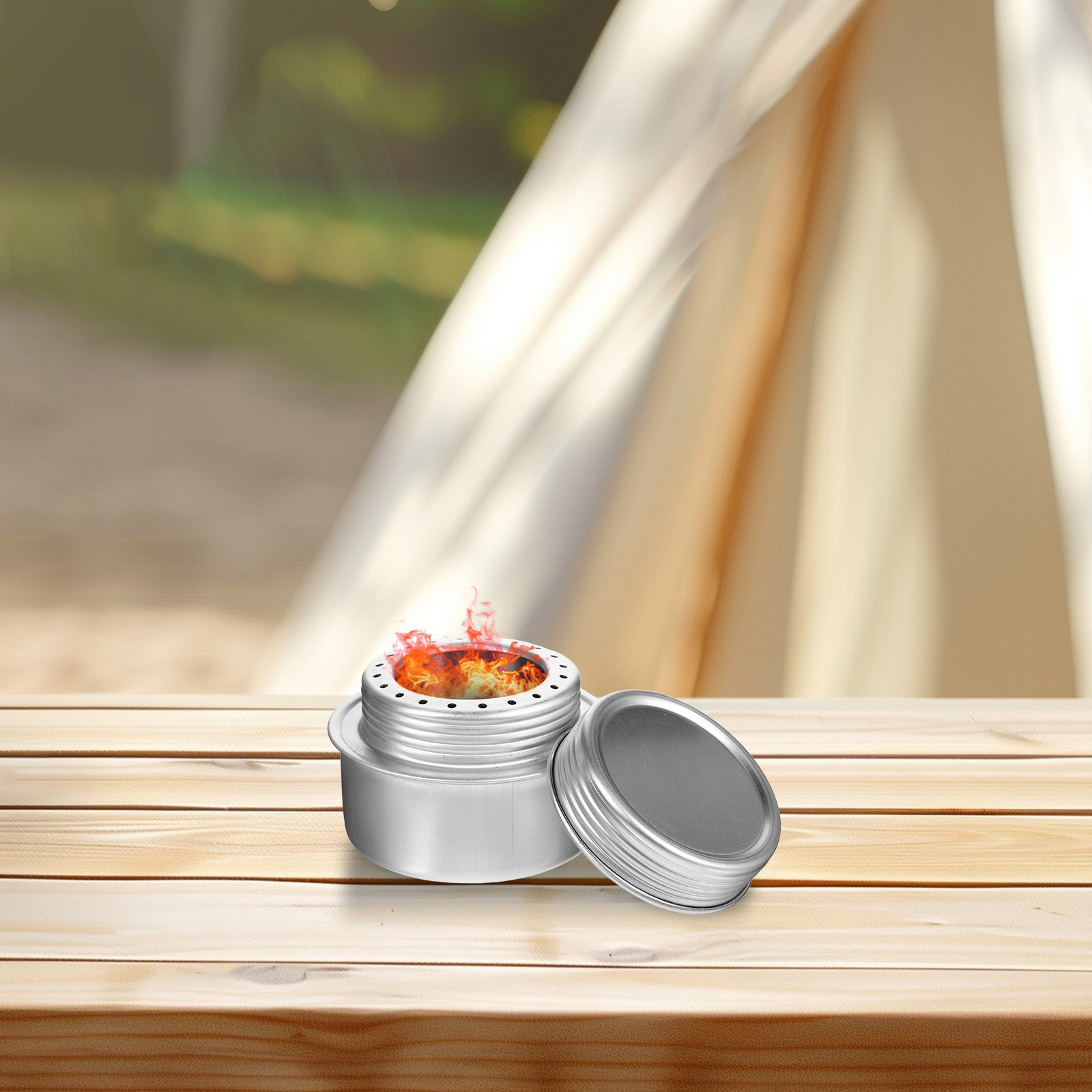 Aluminum Alcohol Stove 100ml S - Home Cooking Heater 评论和价格