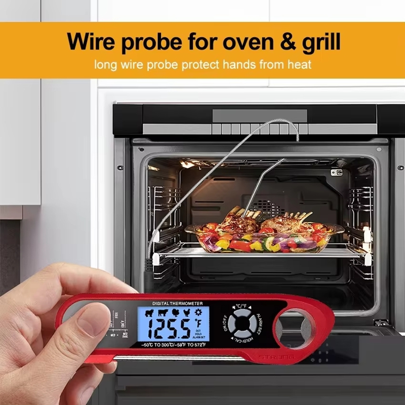 Meat Thermometer Dual-Probe Di - Home Cooking Help 评论和价格